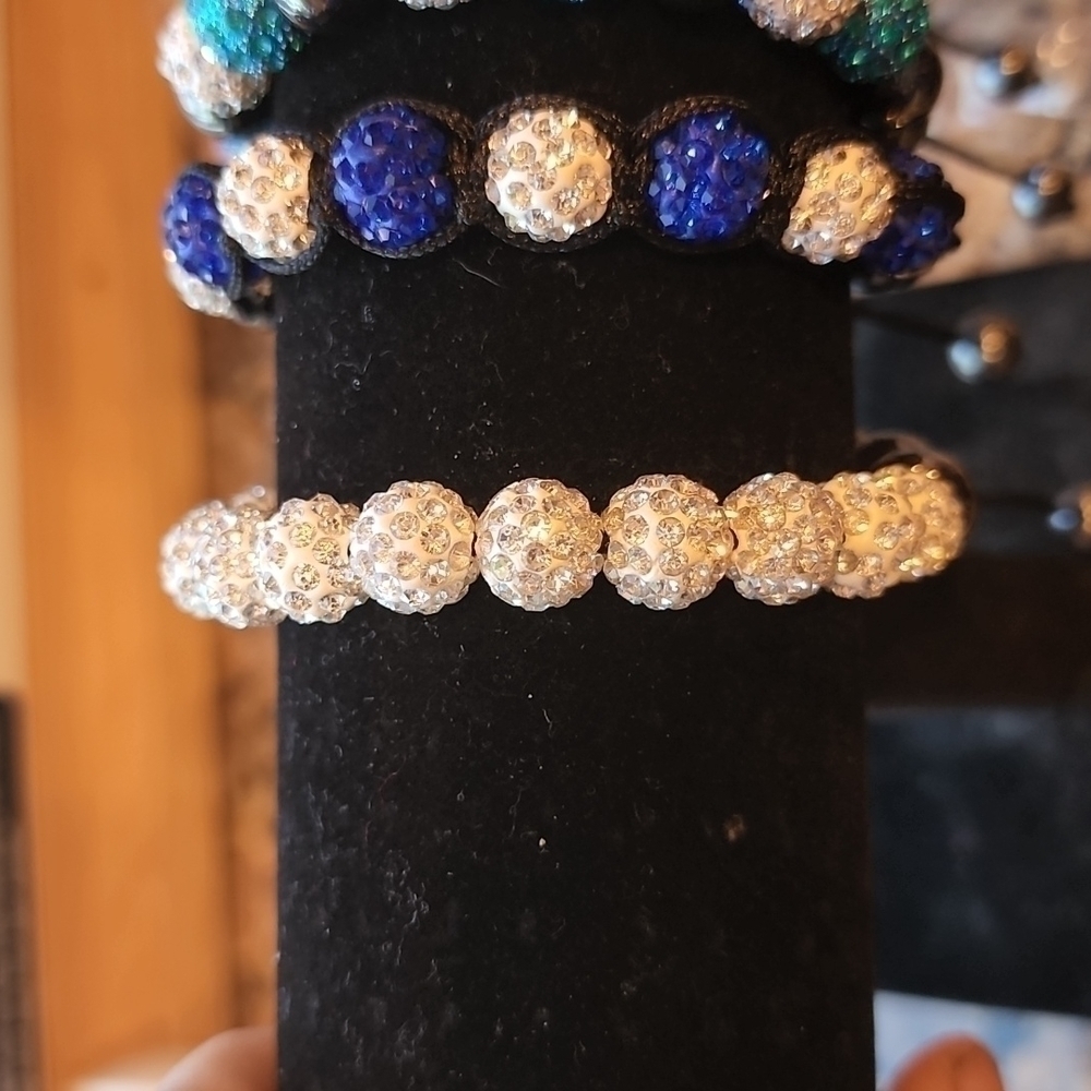 Jewelry Bundle of 5 Disco bracelets - Picture 4 of 5